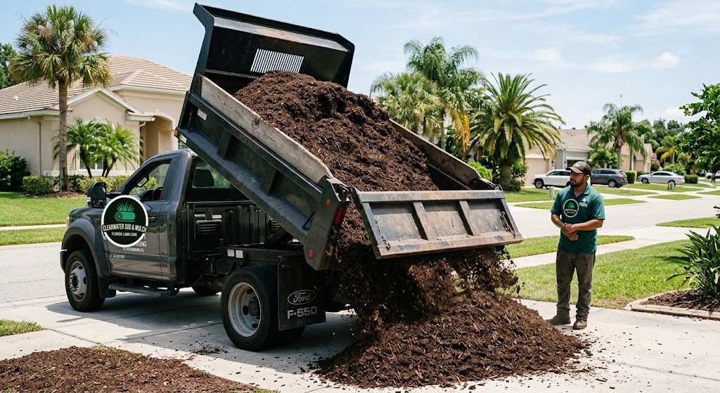 Mulch Delivery in Clearwater, Florida