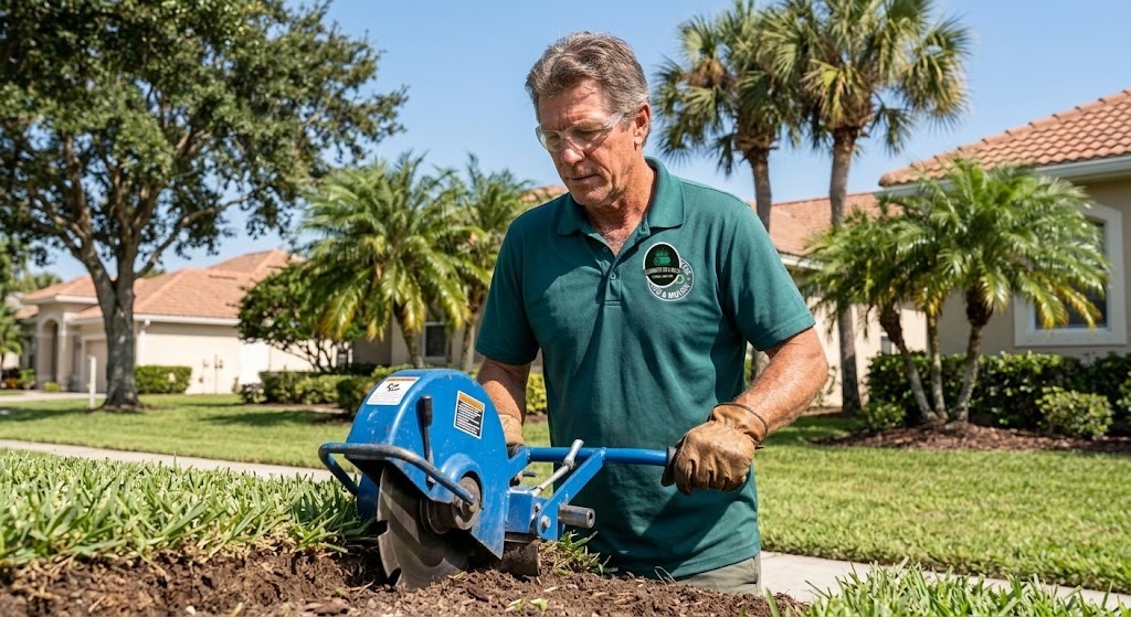 Lawn Bed Prep & Leveling in Clearwater, Florida